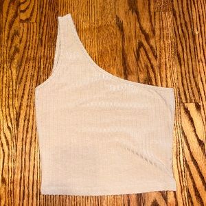 Garage One Shoulder Top
